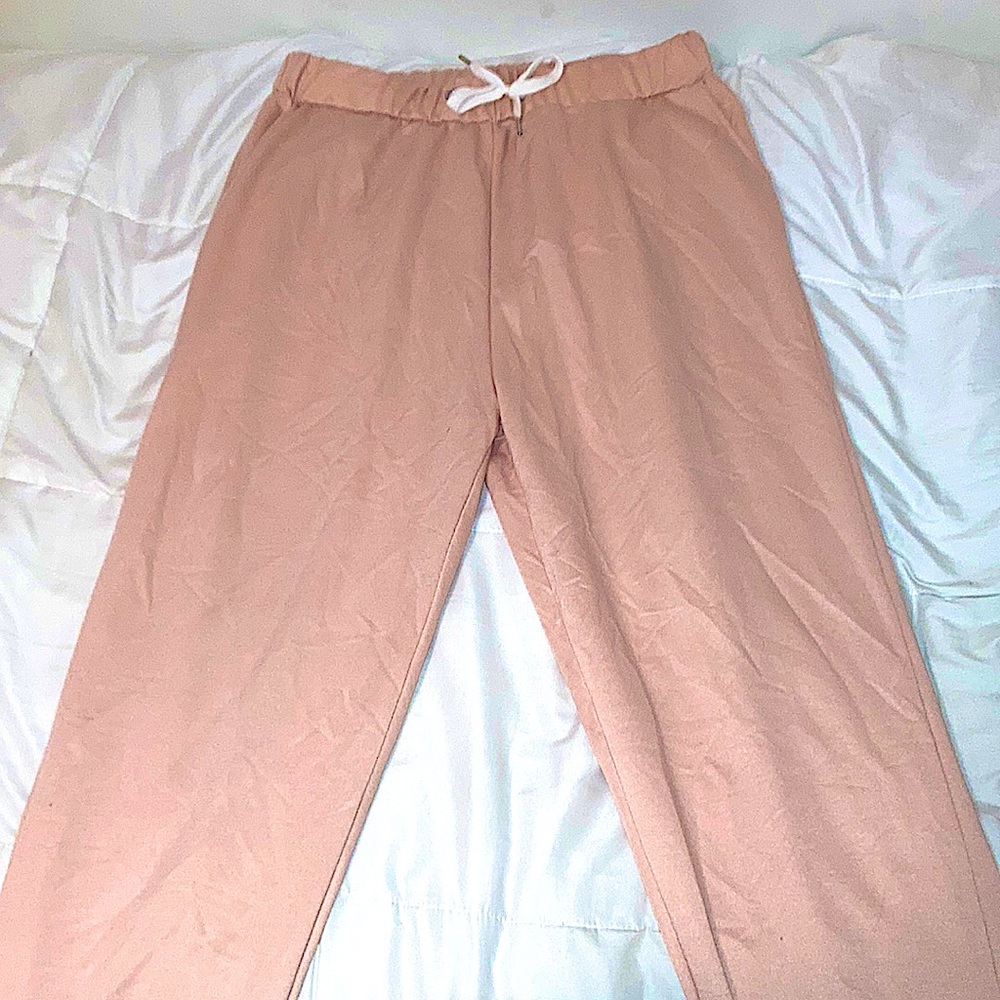 Cream Sweatpants